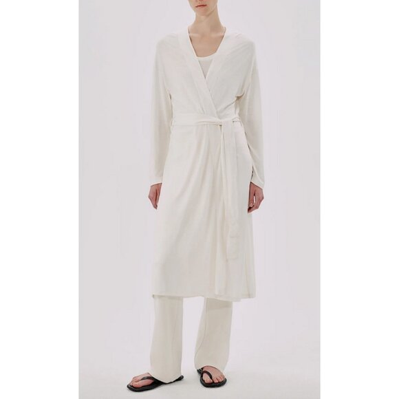 Another Tomorrow Elongated Robe Sample in Periwinkle Blue - SM - NWT - Picture 10 of 10